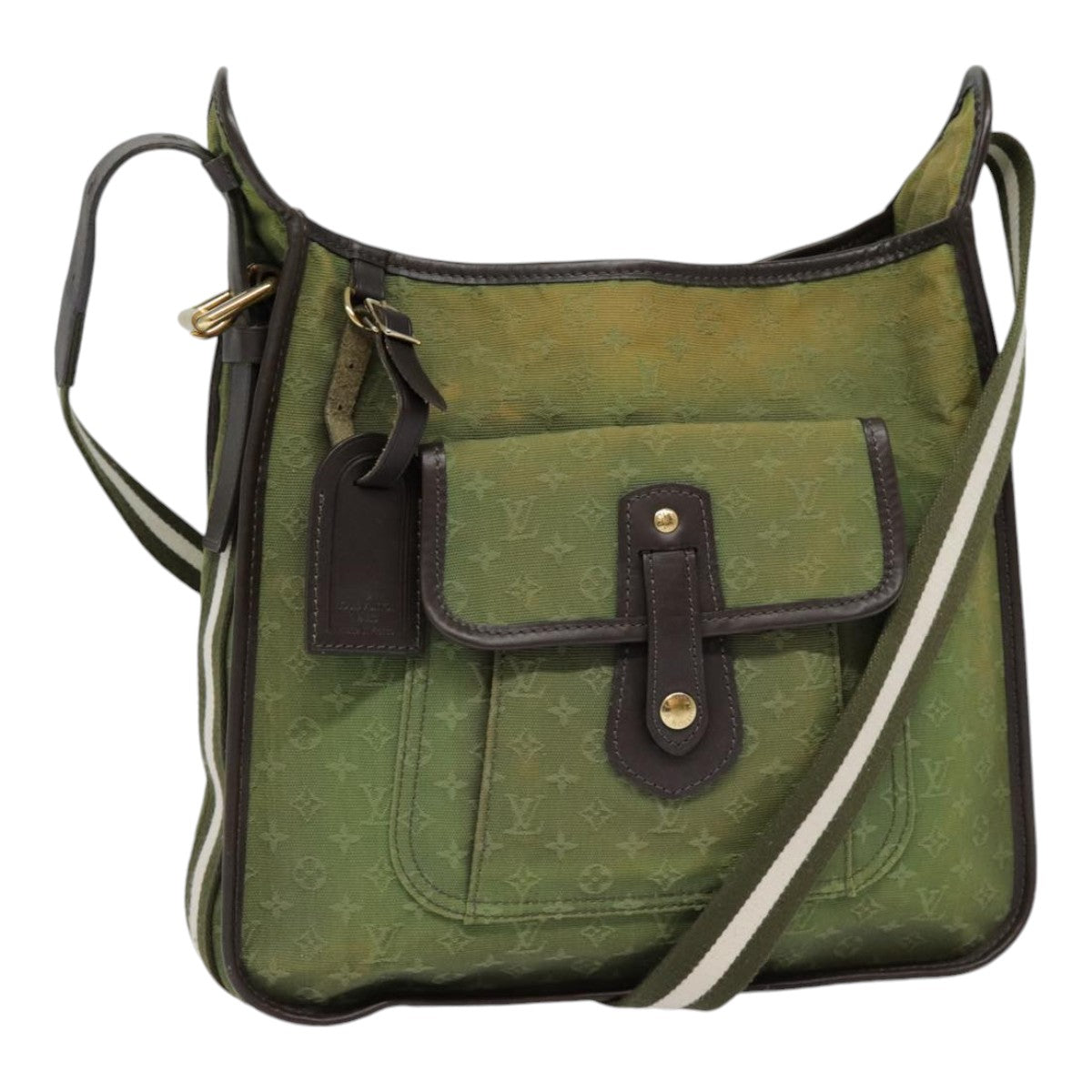 LOUIS VUITTON Monogram Mini Besace Mary Kate Bag TST Khaki M92322 yk14671