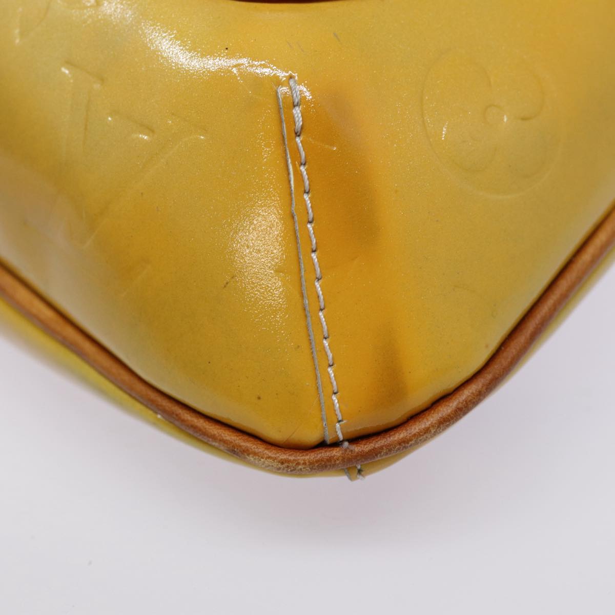 LOUIS VUITTON Monogram Vernis Thompson Street Bag Gris M91008 LV yk14678