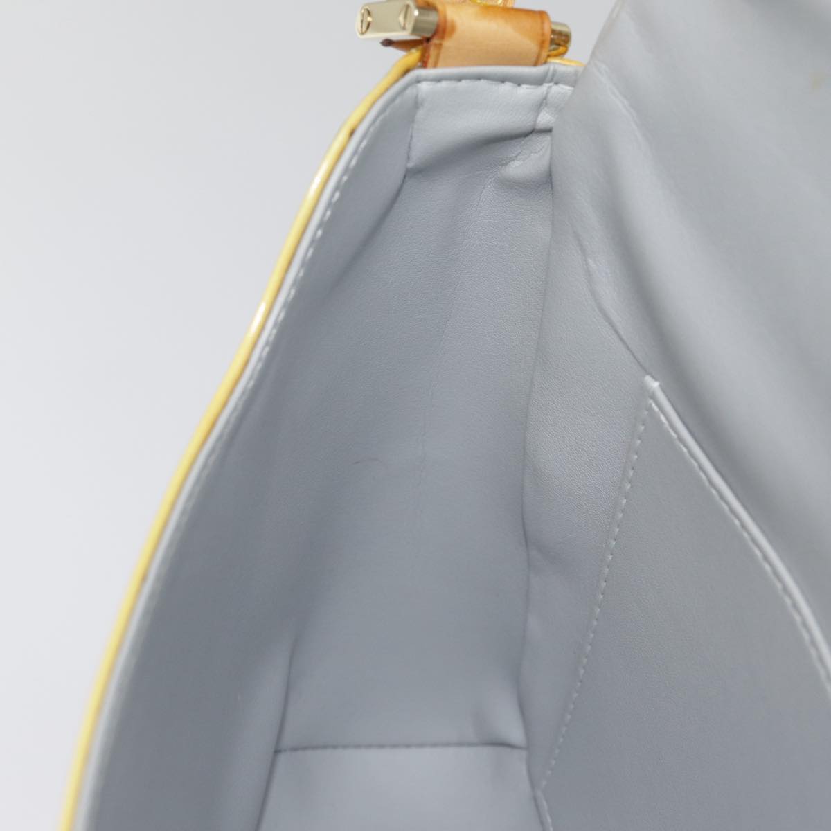 LOUIS VUITTON Monogram Vernis Thompson Street Bag Gris M91008 LV yk14678