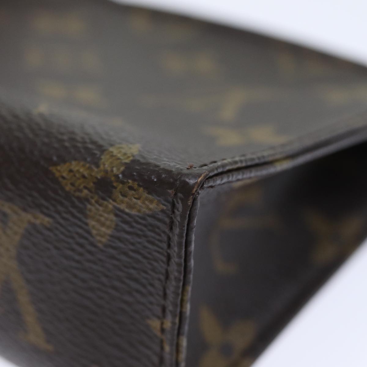 LOUIS VUITTON Monogram Poche Toilette 15 Pouch M47546 LV yk14690