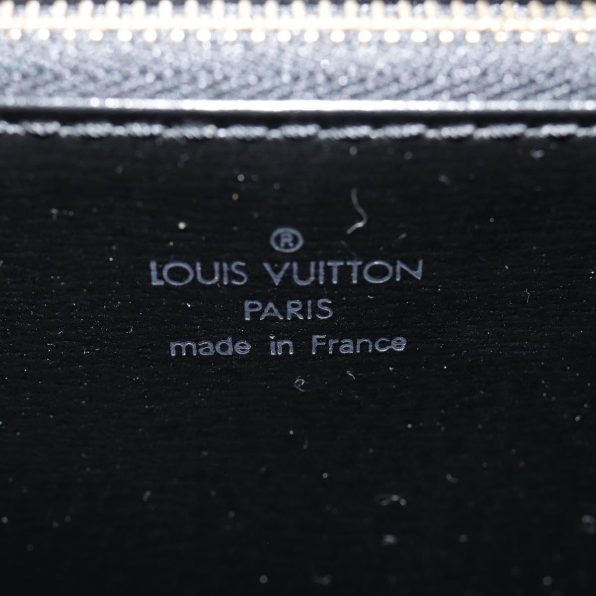 LOUIS VUITTON Epi Malesherbes Hand Bag Black M52372 LV yk14713