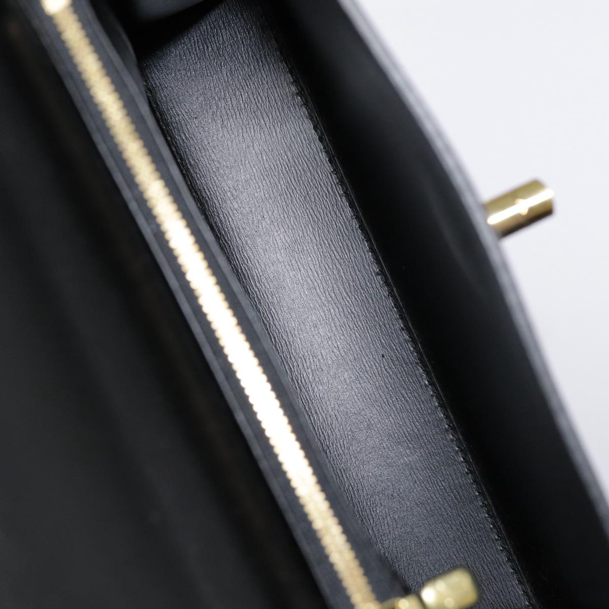 LOUIS VUITTON Epi Malesherbes Hand Bag Black M52372 LV yk14713