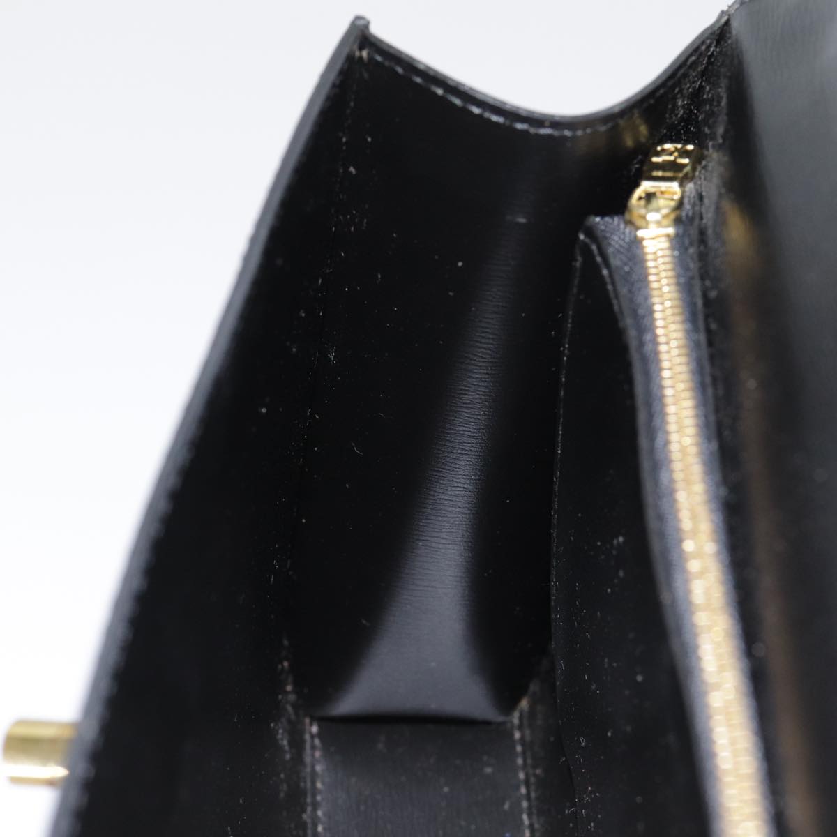 LOUIS VUITTON Epi Malesherbes Hand Bag Black M52372 LV yk14713