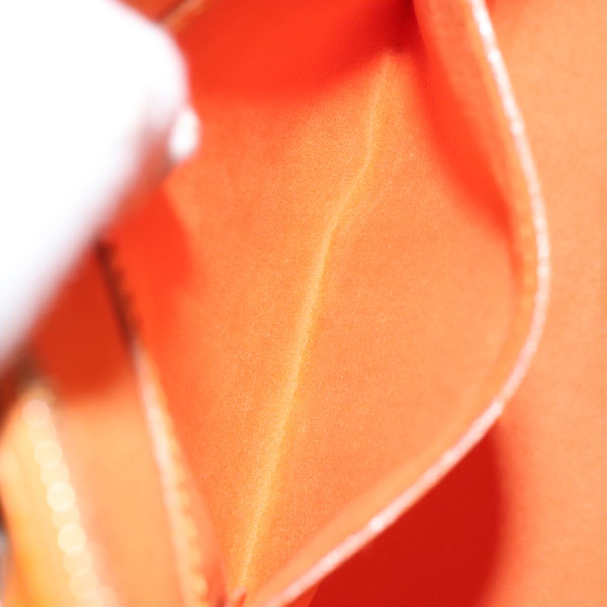 LOUIS VUITTON Epi Alma Hand Bag Orange Mandarin M5214H LV yk14740