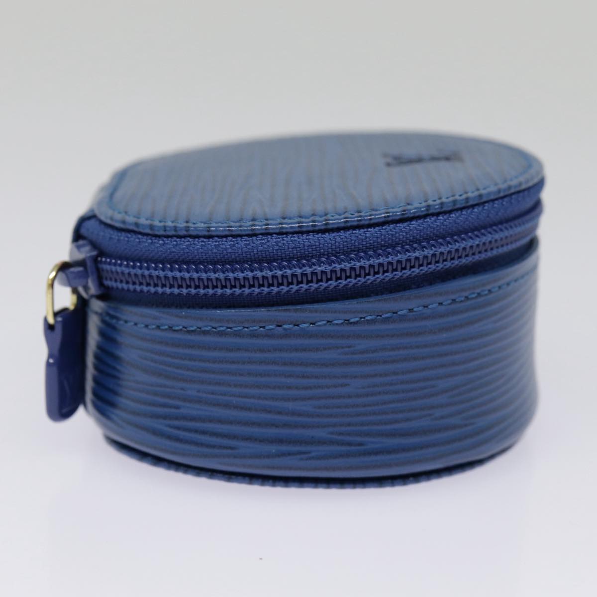 LOUIS VUITTON Epi Ecrin Bijou 8 Jewelry Box Blue M48215 LV yk14771