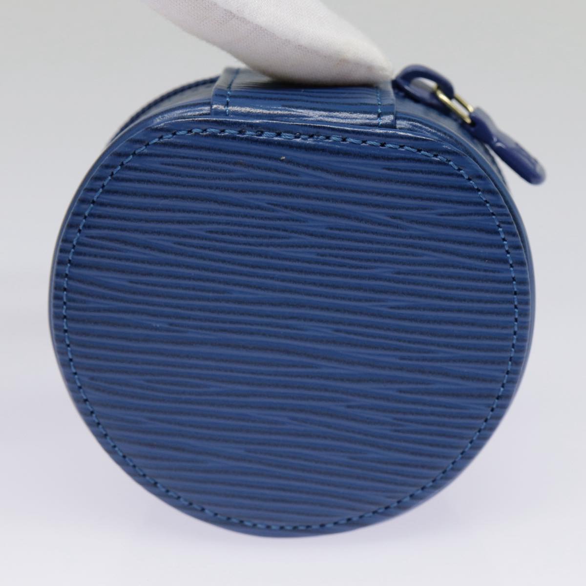 LOUIS VUITTON Epi Ecrin Bijou 8 Jewelry Box Blue M48215 LV yk14771