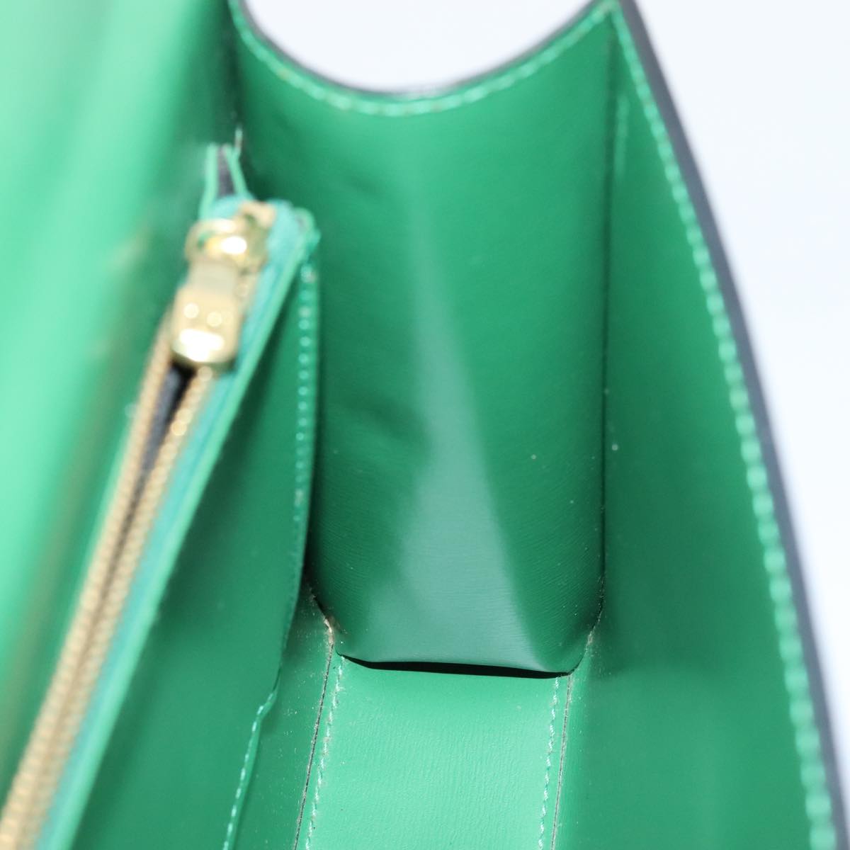 LOUIS VUITTON Epi Malesherbes Hand Bag Green M52374 LV yk14779