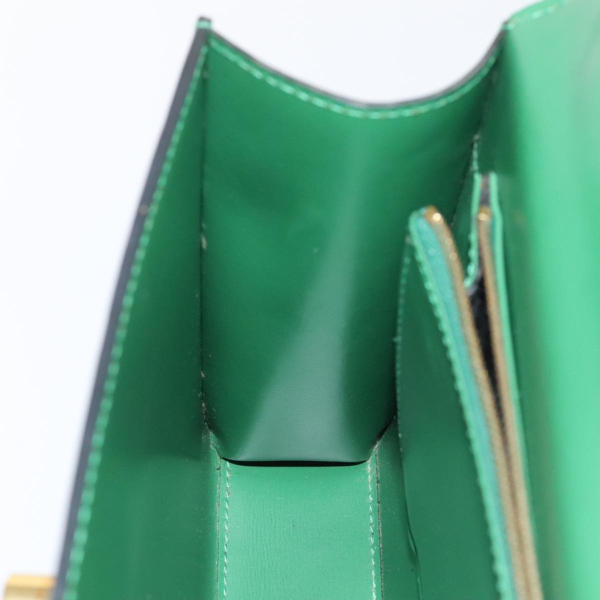 LOUIS VUITTON Epi Malesherbes Hand Bag Green M52374 LV yk14779