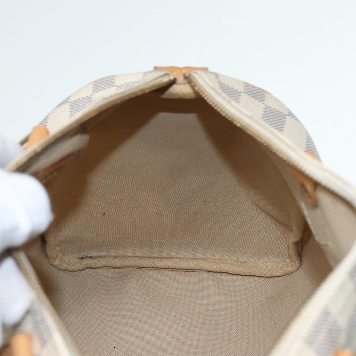 LOUIS VUITTON Damier Azur Speedy 30 Hand Bag N41533 LV yk14823