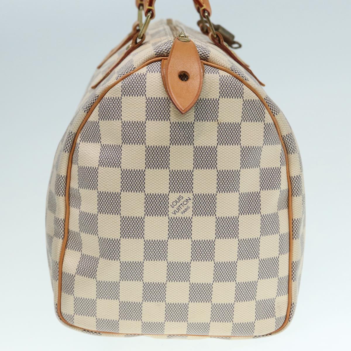 LOUIS VUITTON Damier Azur Speedy 30 Hand Bag N41533 LV yk14823