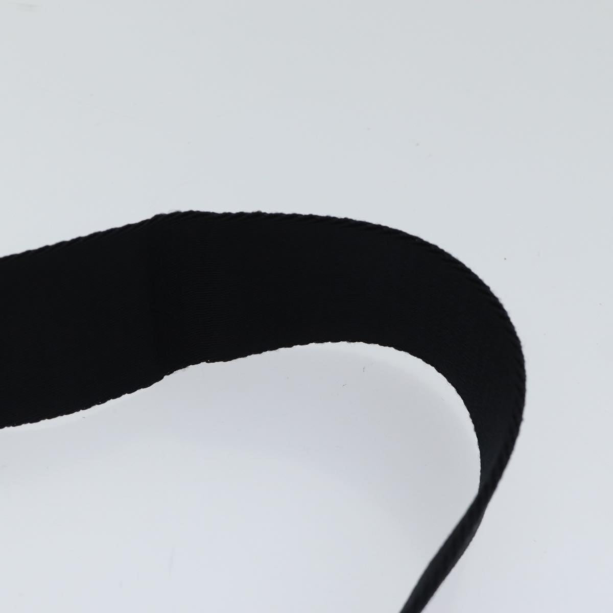 Luxury Prada Adjustable Shoulder Strap Canvas 25.2""""-40.9"""" Black  yk14950