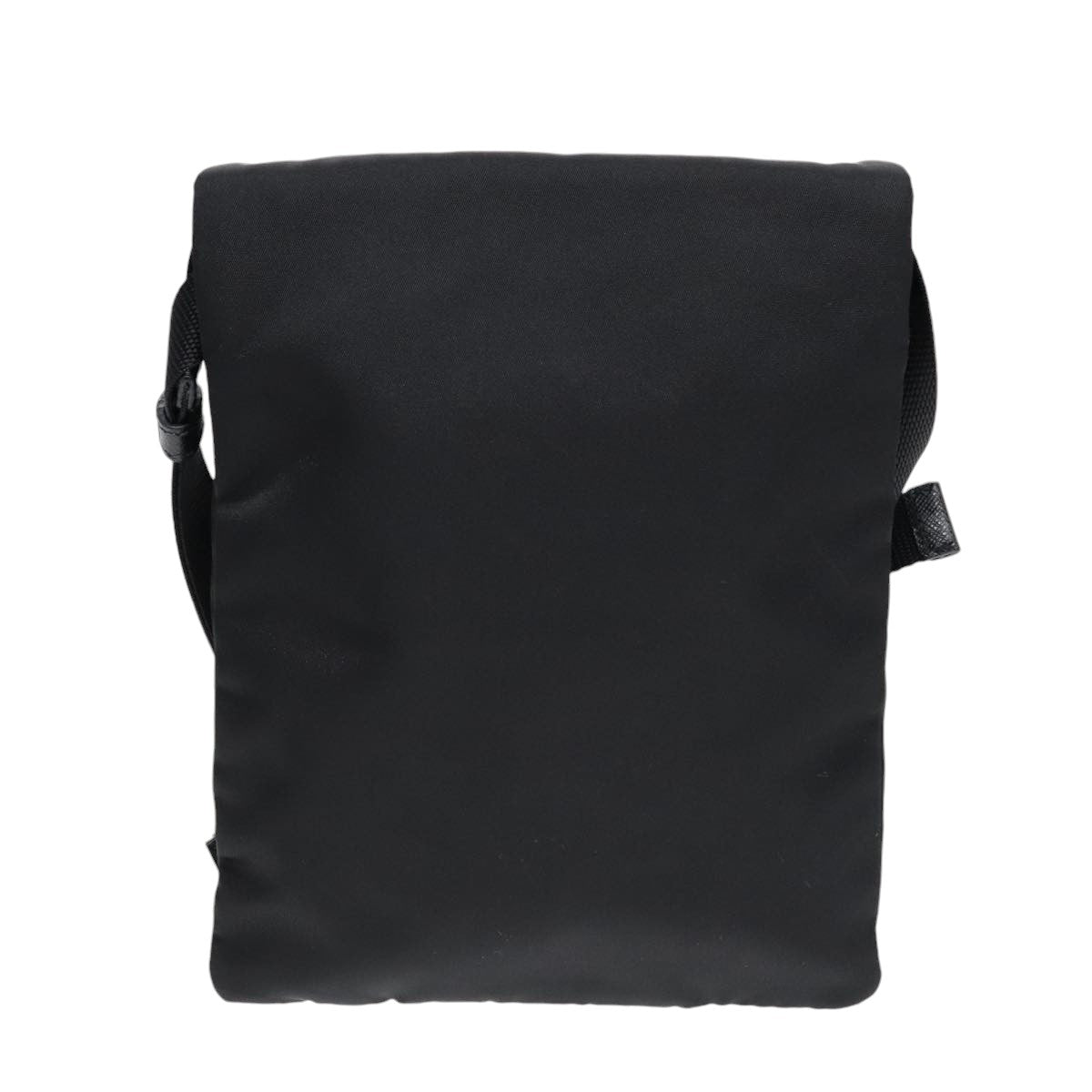 Luxury Prada Shoulder Bag Nylon Black Silver  yk15056