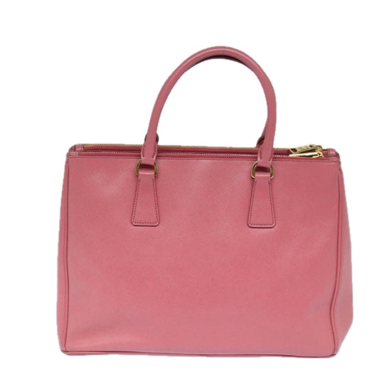 Luxury Prada Hand Bag Safiano leather Pink Gold  yk15229