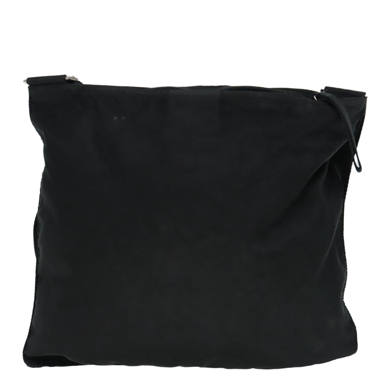 Luxury Prada Shoulder Bag Nylon Black Silver  yk15335