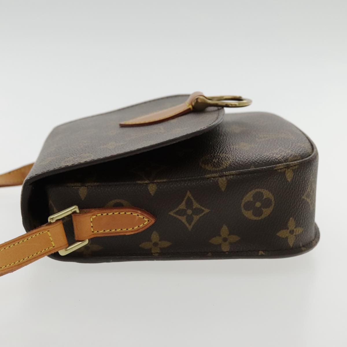 LOUIS VUITTON Monogram Saint Cloud MM Shoulder Bag M51243 LV yk15454