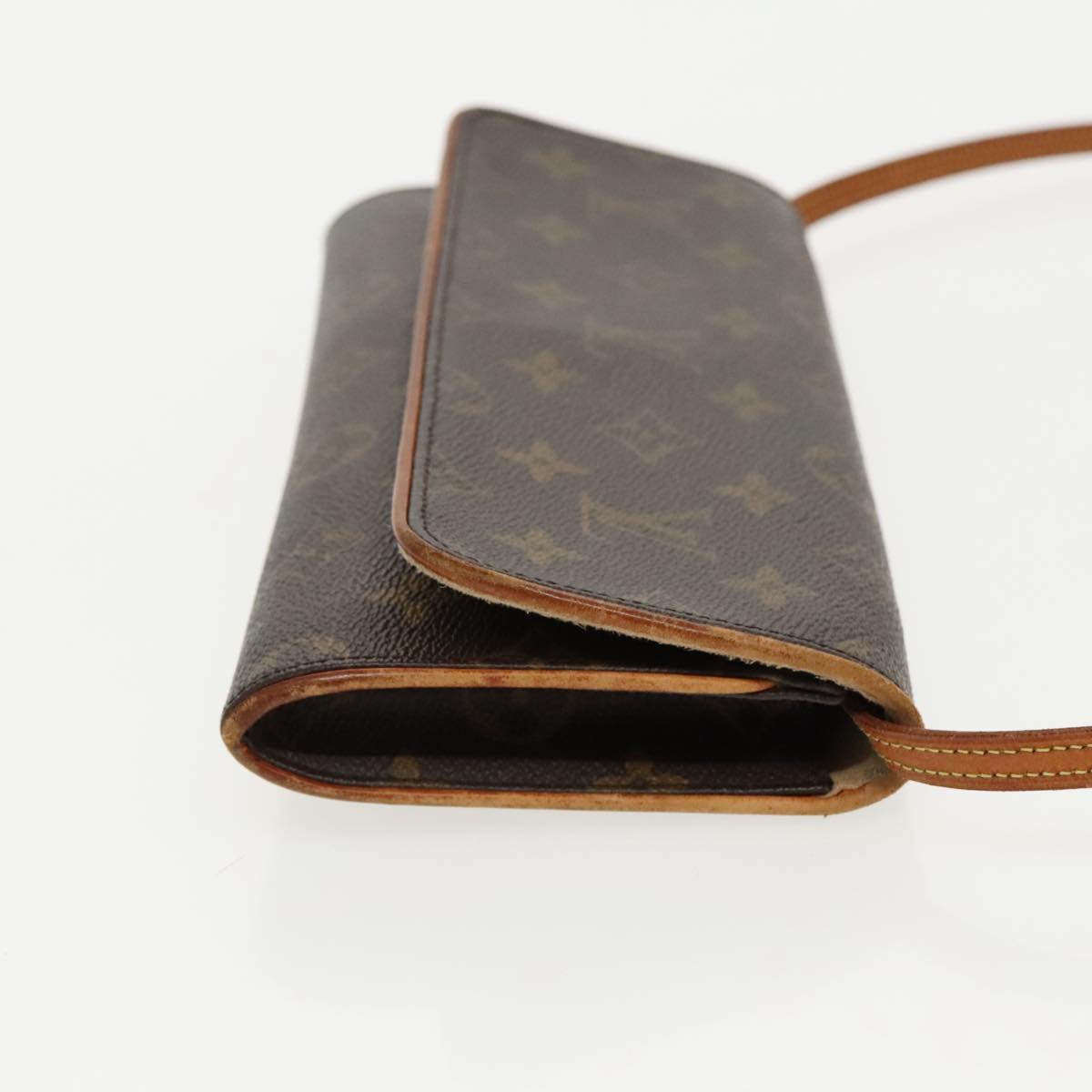 LOUIS VUITTON Monogram Pochette Twin GM Shoulder Bag M51852 LV yk15598