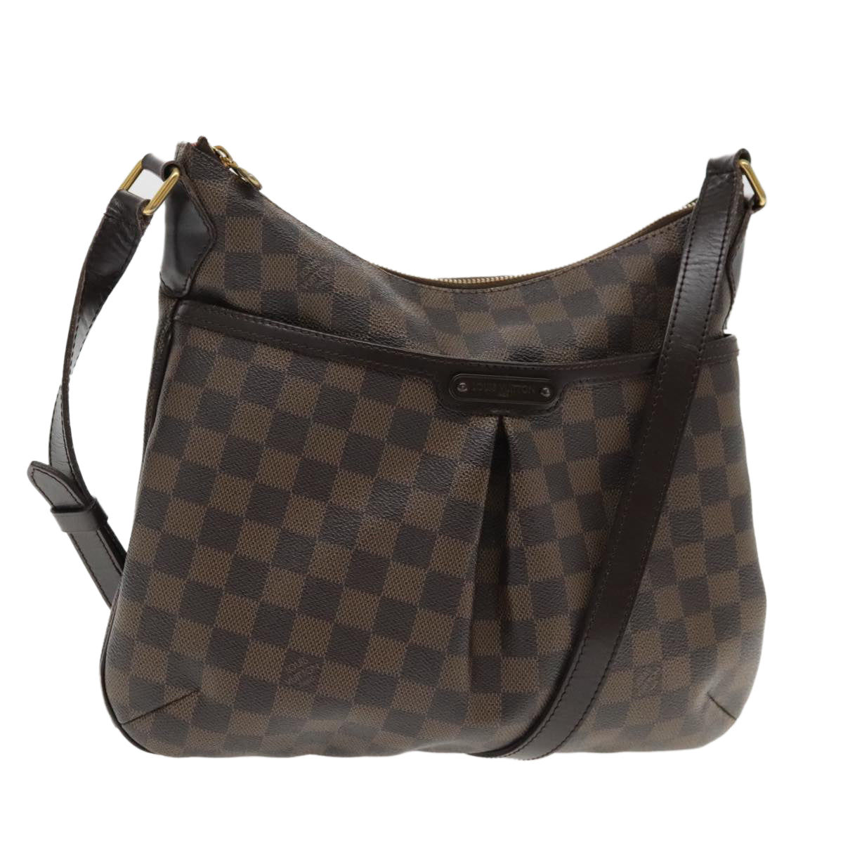 LOUIS VUITTON Damier Ebene Bloomsbury PM Shoulder Bag N42251 LV yk15626