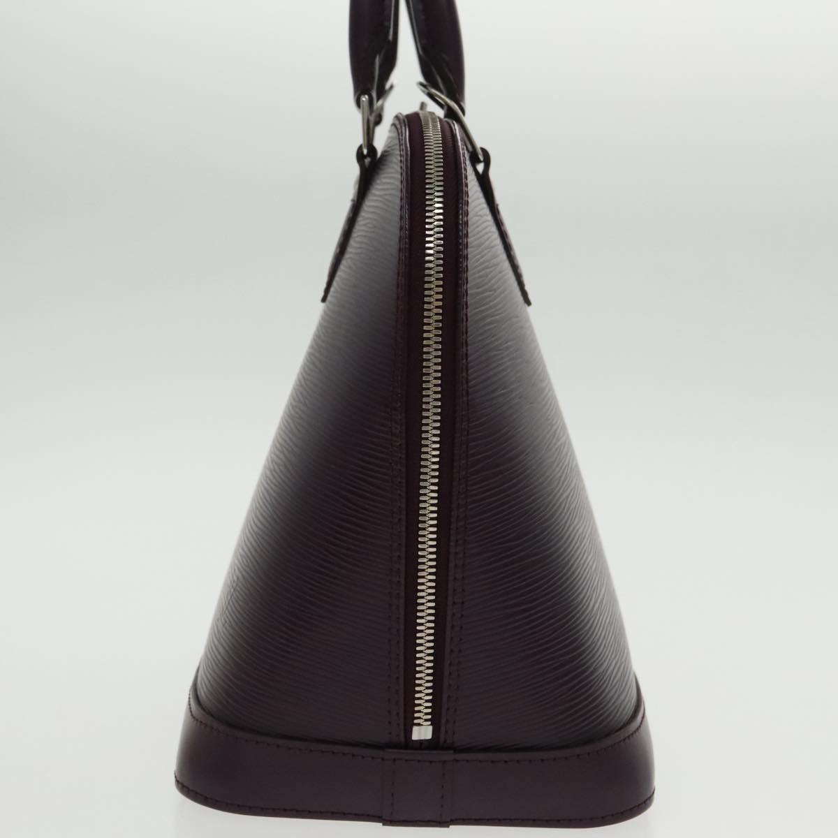 LOUIS VUITTON Epi Alma Hand Bag Purple Cassis M5280K LV yk15634A