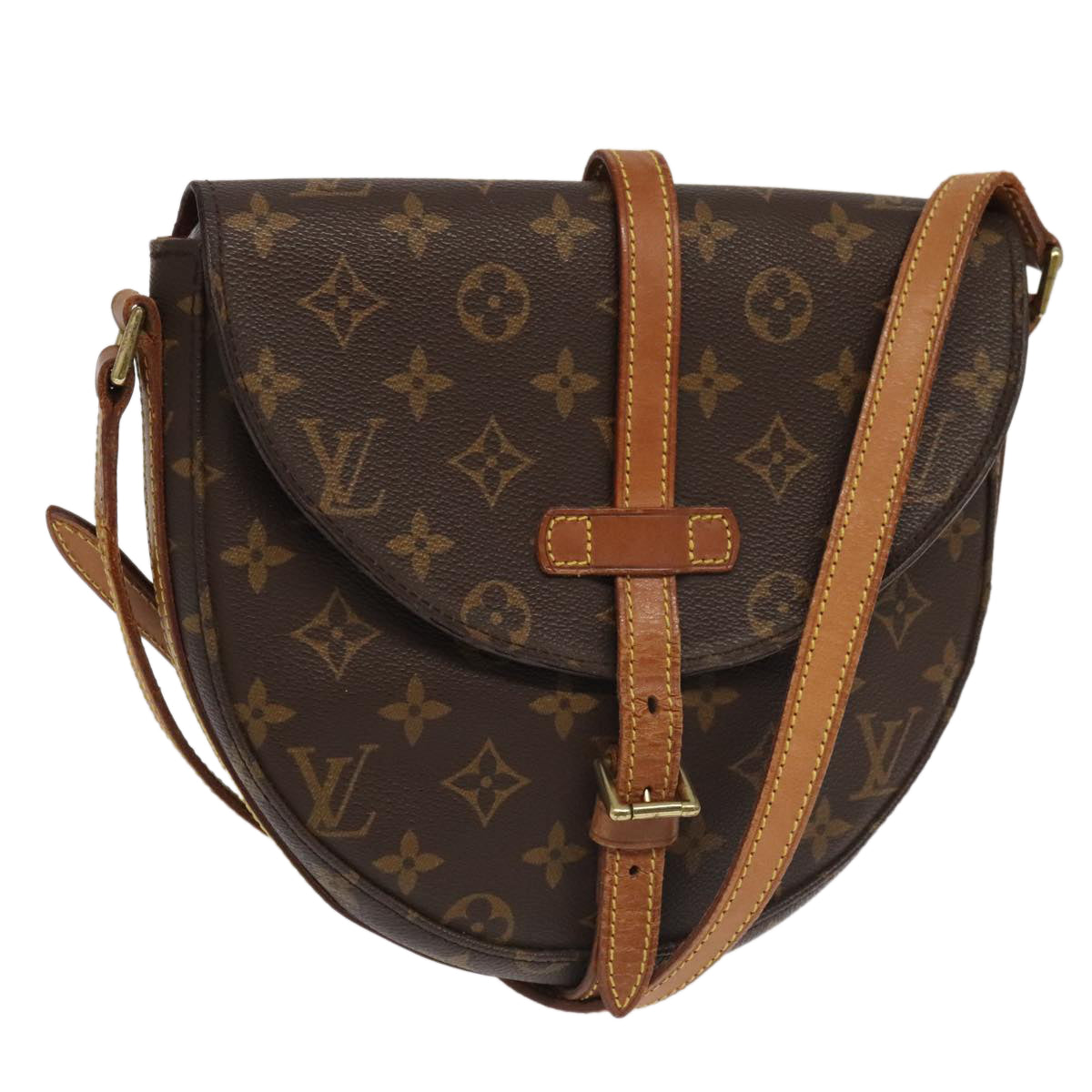 LOUIS VUITTON Monogram Chantilly MM Shoulder Bag M51233 LV yk15642