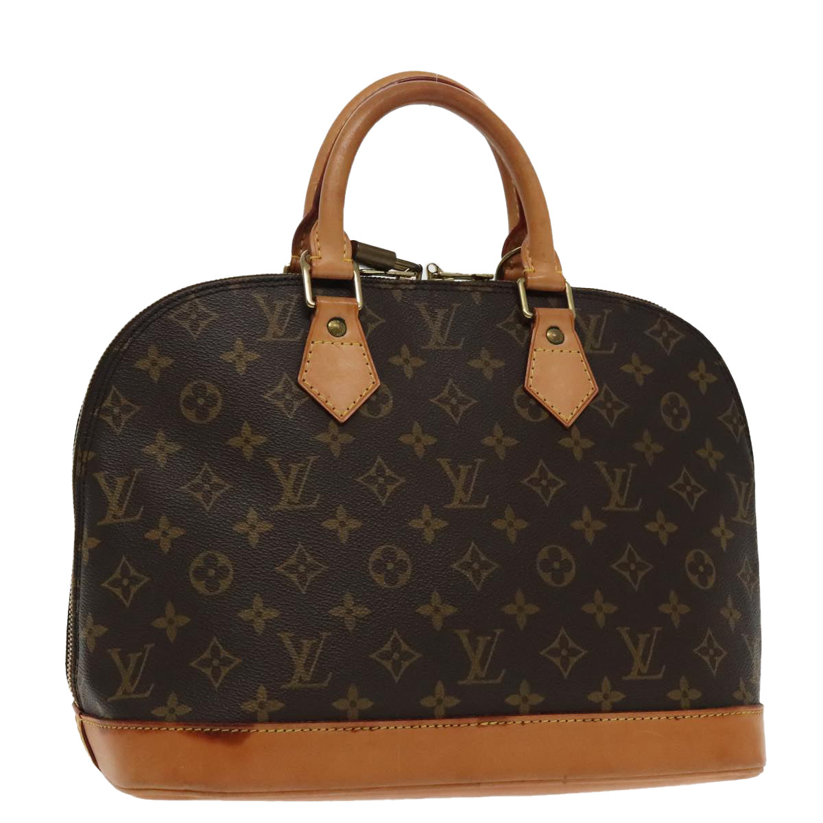 LOUIS VUITTON Monogram Alma Hand Bag M51130 LV yk15649