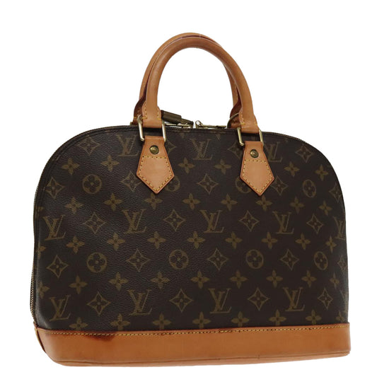 LOUIS VUITTON Monogram Alma Hand Bag M51130 LV yk15649