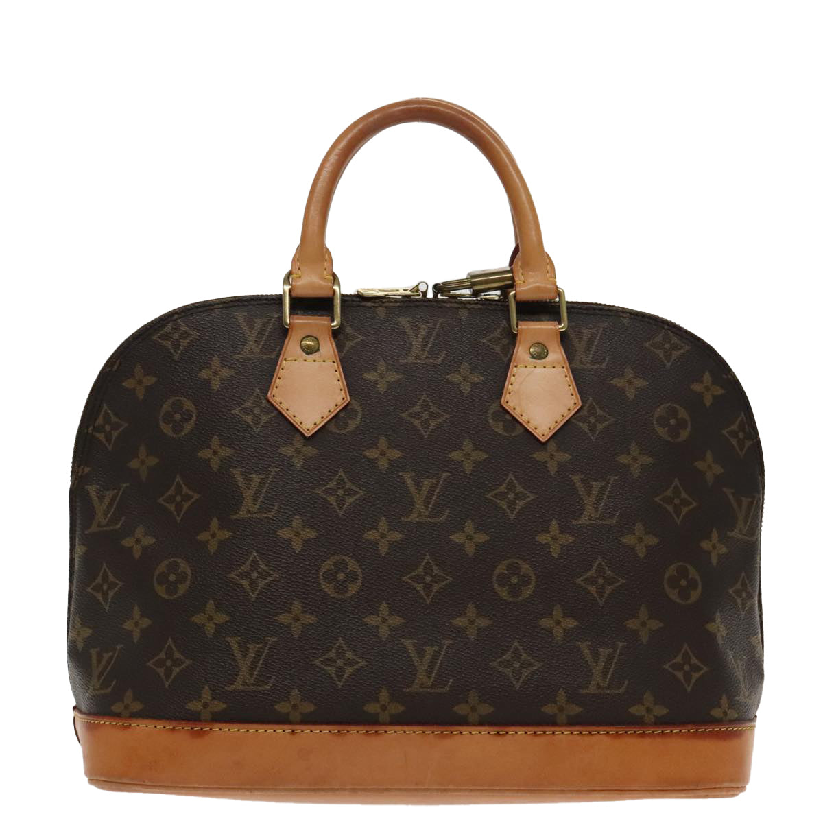 LOUIS VUITTON Monogram Alma Hand Bag M51130 LV yk15649