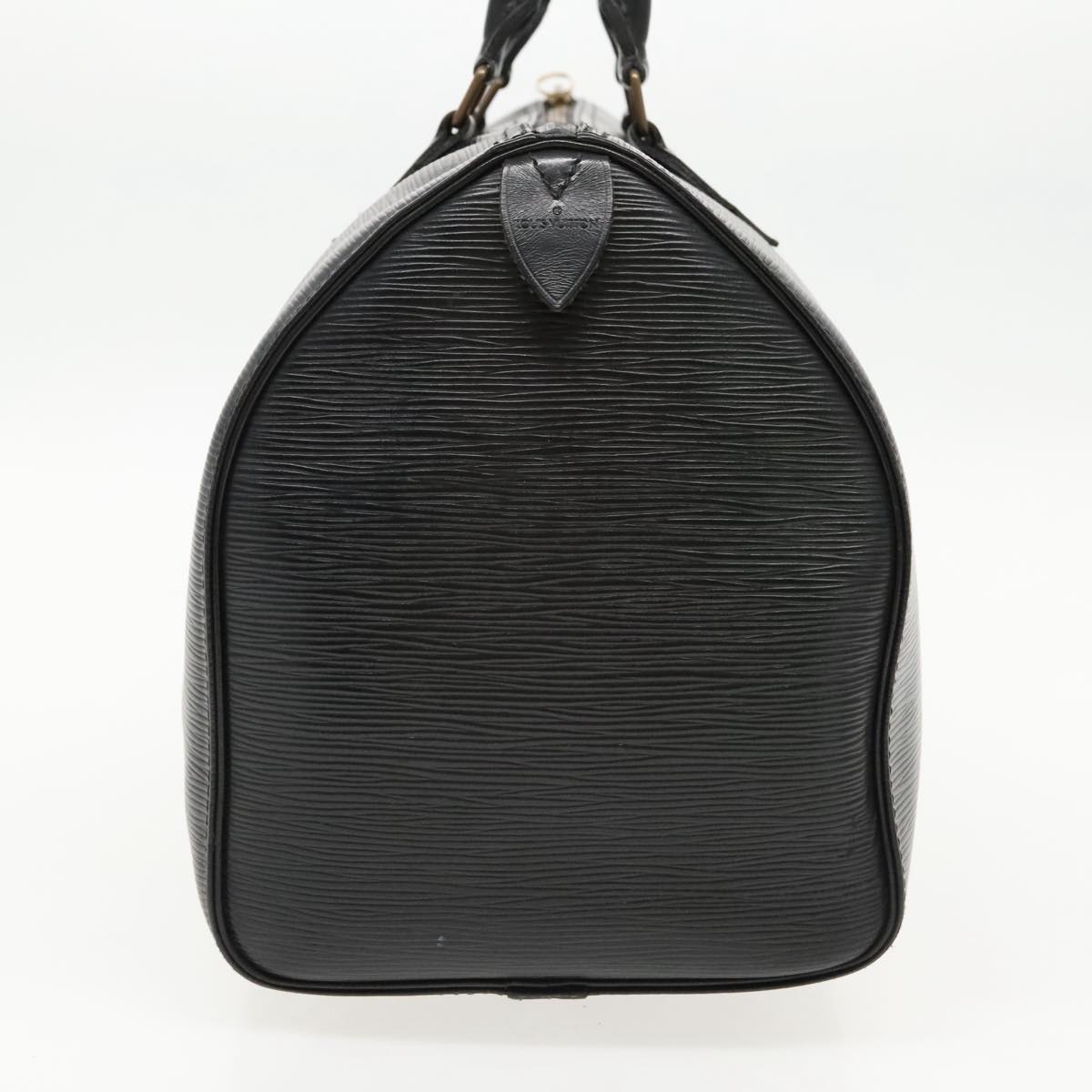 LOUIS VUITTON Epi Speedy 35 Hand Bag Black M42992 LV yk15708
