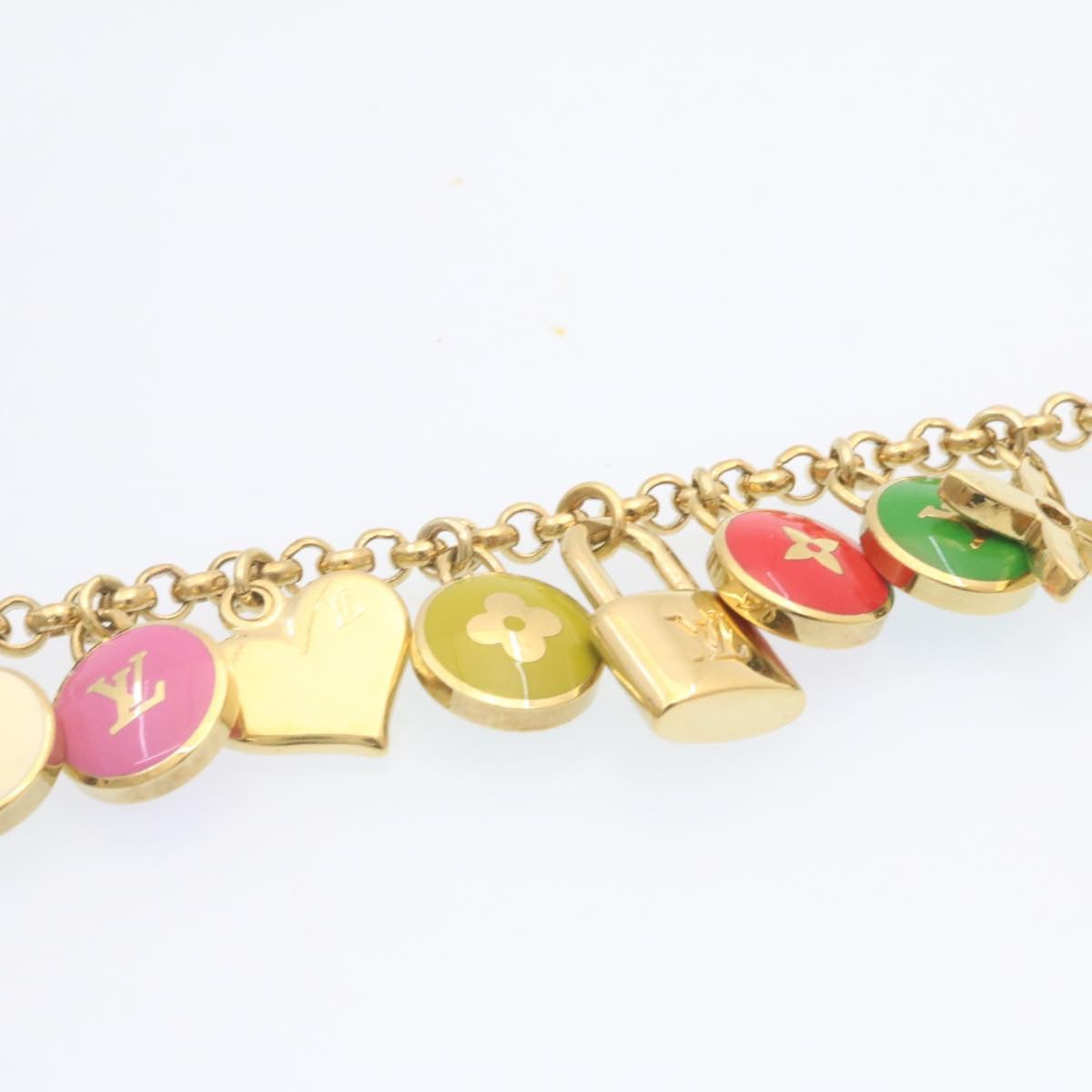 LOUIS VUITTON Porte Cles Chainne Pastilles Charm Multicolor M65380 yk2431