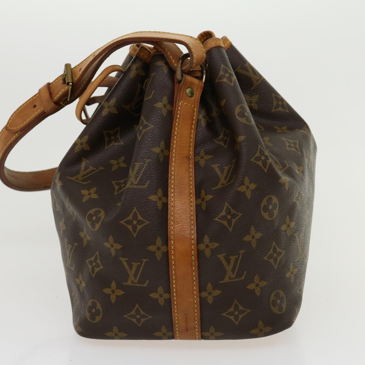 LOUIS VUITTON Monogram Petit Noe Shoulder Bag M42226 LV yk4750