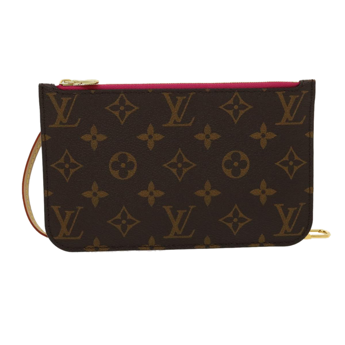 LOUIS VUITTON Monogram Neverfull PM Pouch LV yk4845