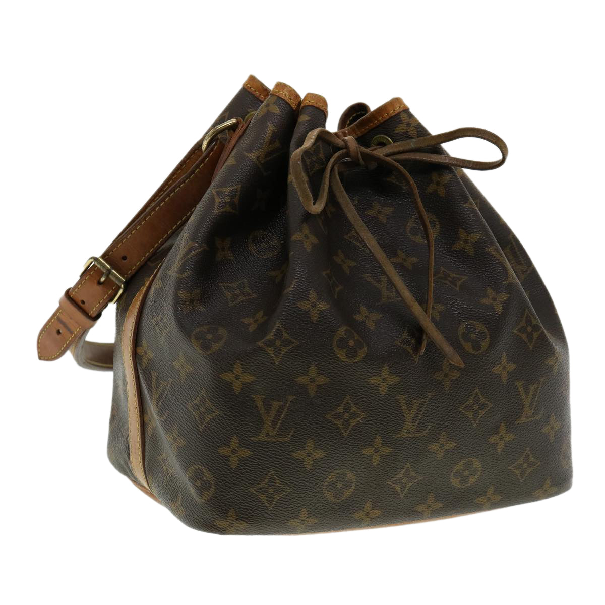LOUIS VUITTON Monogram Petit Noe Shoulder Bag M42226 LV yk4860