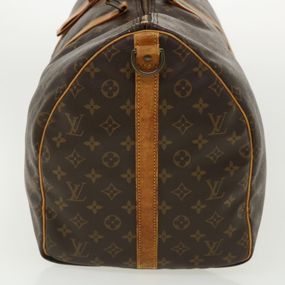 LOUIS VUITTON Monogram Keepall Bandouliere 55 Boston Bag M41414 LV yk5301B