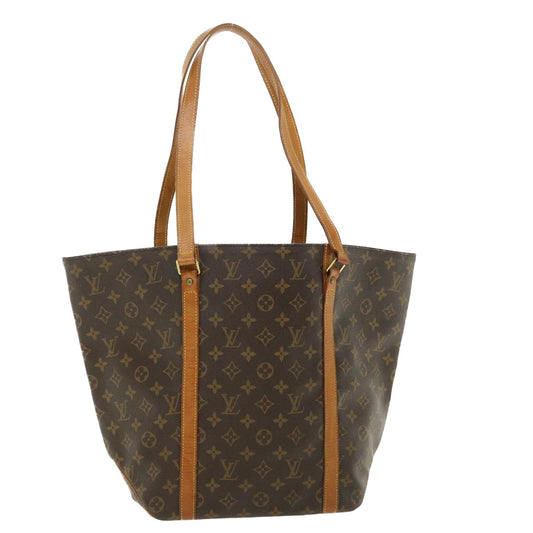 LOUIS VUITTON Monogram Sac Shopping Tote Bag M51108 LV yk5539