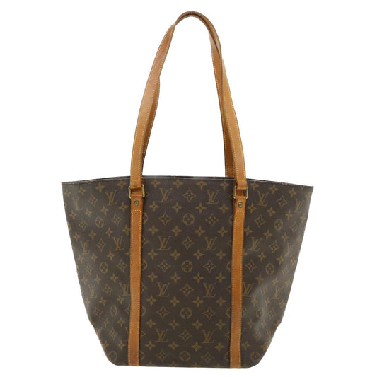 LOUIS VUITTON Monogram Sac Shopping Tote Bag M51108 LV yk5539