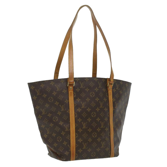 LOUIS VUITTON Monogram Sac Shopping Tote Bag M51108 LV yk5667