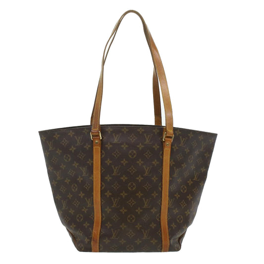 LOUIS VUITTON Monogram Sac Shopping Tote Bag M51108 LV yk5667