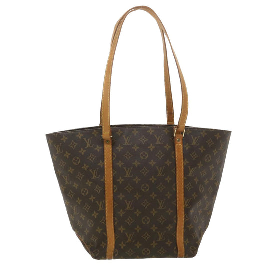 LOUIS VUITTON Monogram Sac Shopping Tote Bag M51108 LV yk5722