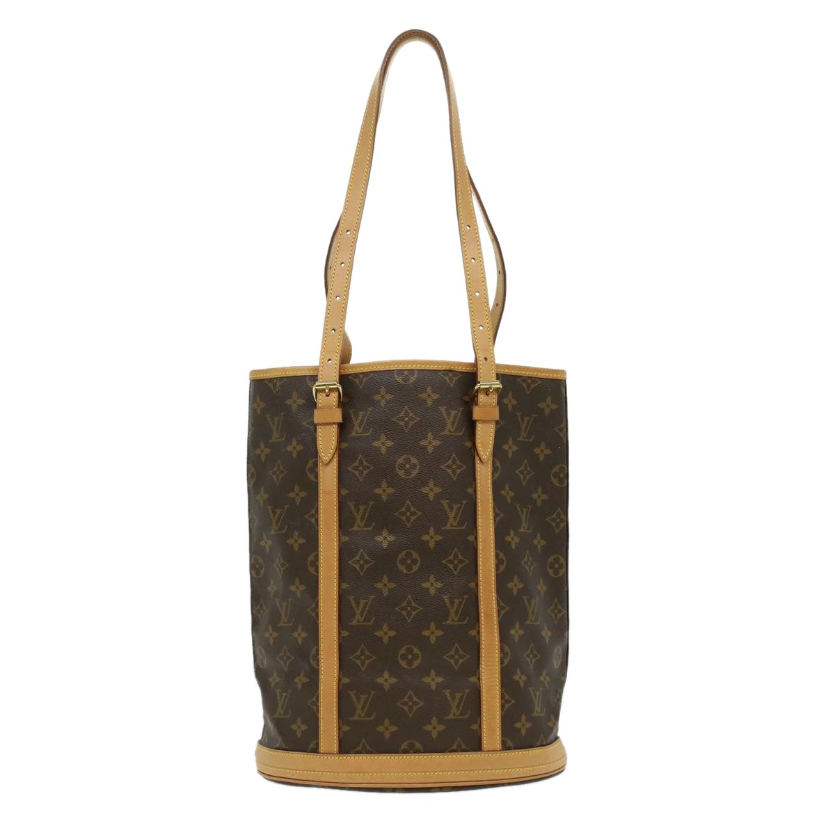LOUIS VUITTON Monogram Bucket GM Shoulder Bag M42236 LV yk5768