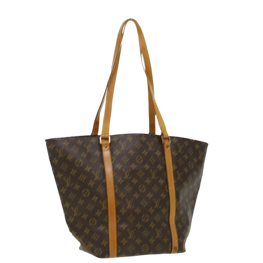 LOUIS VUITTON Monogram Sac Shopping Tote Bag M51108 LV yk5770
