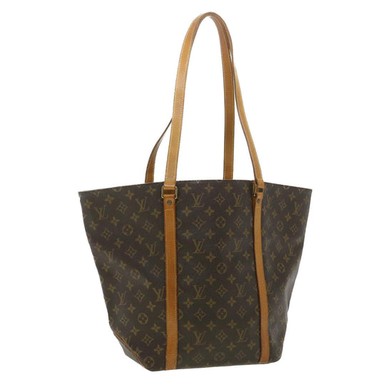 LOUIS VUITTON Monogram Sac Shopping Tote Bag M51108 LV yk5796