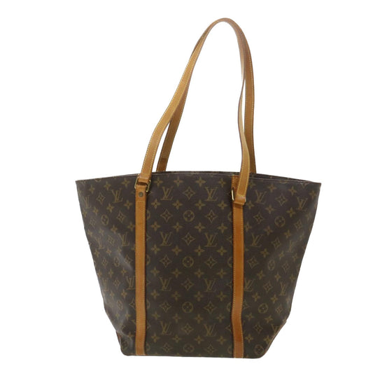 LOUIS VUITTON Monogram Sac Shopping Tote Bag M51108 LV yk5796