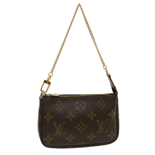 LOUIS VUITTON Monogram Mini Pochette Accessoires Pouch M58009 LV yk5868B