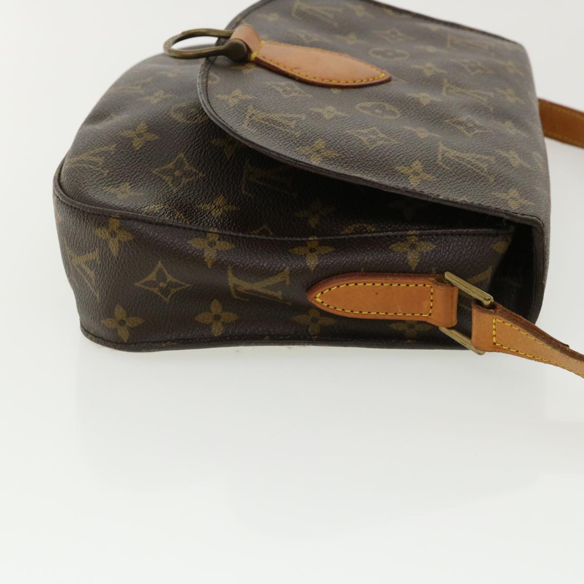 LOUIS VUITTON Monogram Saint Cloud GM Shoulder Bag M51242 LV yk5924