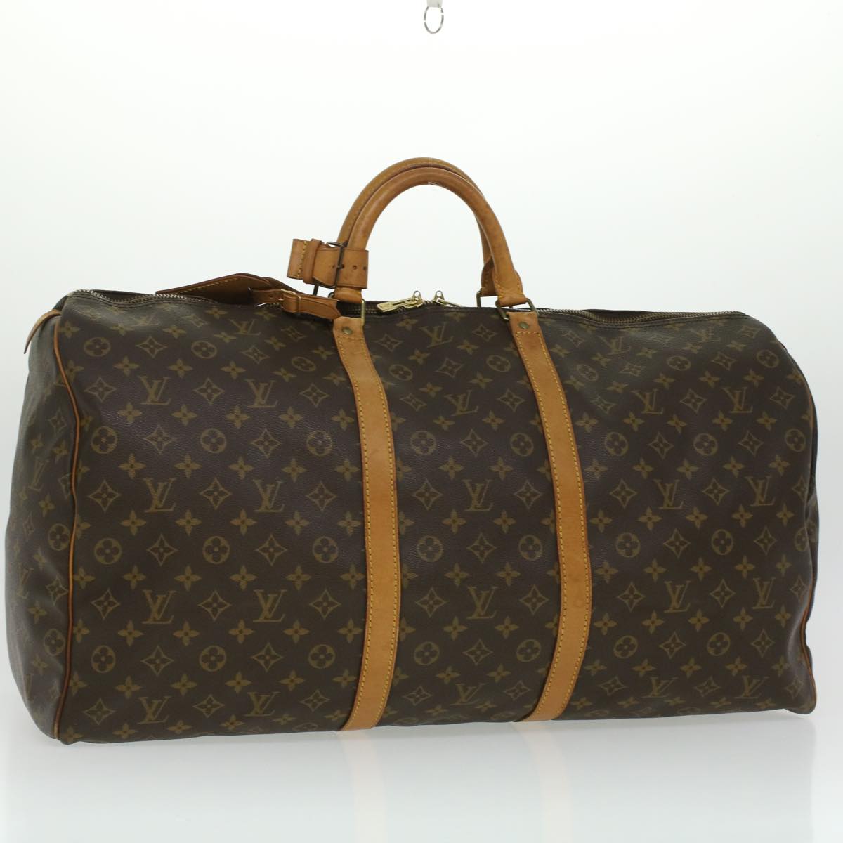 LOUIS VUITTON Monogram Keepall 60 Boston Bag M41422 LV yk5936