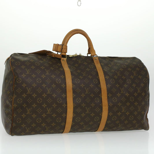 LOUIS VUITTON Monogram Keepall 60 Boston Bag M41422 LV yk5936