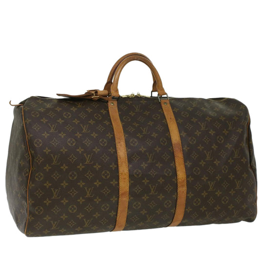 LOUIS VUITTON Monogram Keepall 60 Boston Bag M41422 LV yk5942