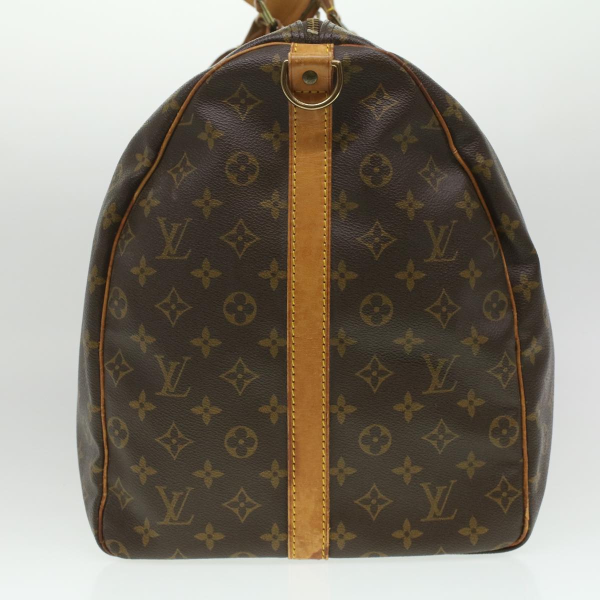 LOUIS VUITTON Monogram Keepall Bandouliere 60 Boston Bag M41412 LV yk5961
