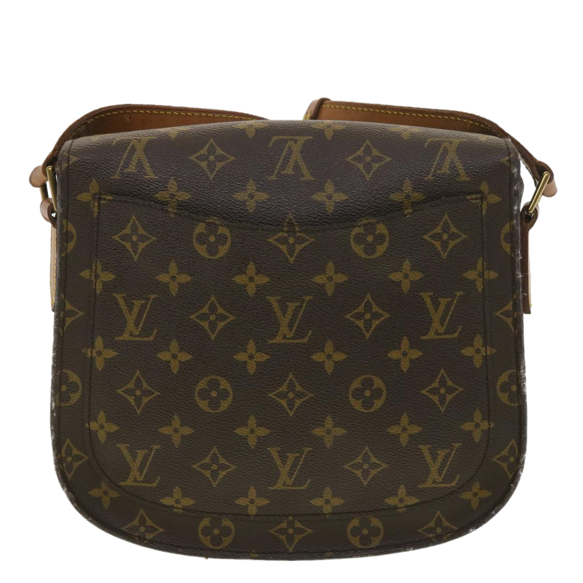 LOUIS VUITTON Monogram Saint Cloud GM Shoulder Bag M51242 LV yk6113