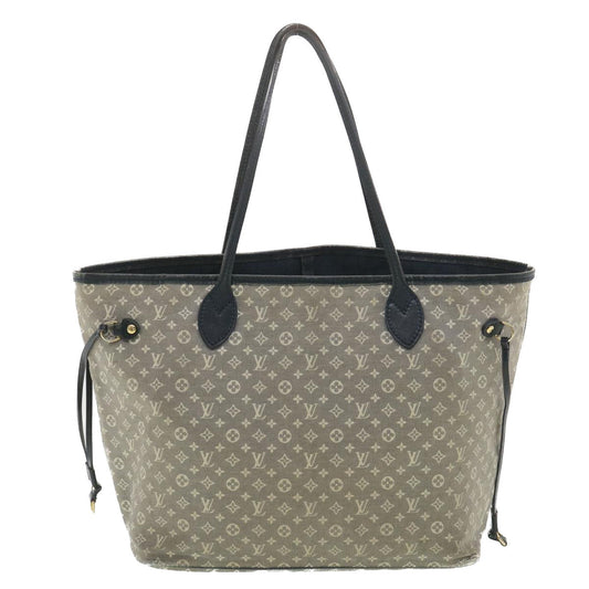 LOUIS VUITTON Monogram Idylle Neverfull MM Tote Bag Blue M40514 LV yk6127