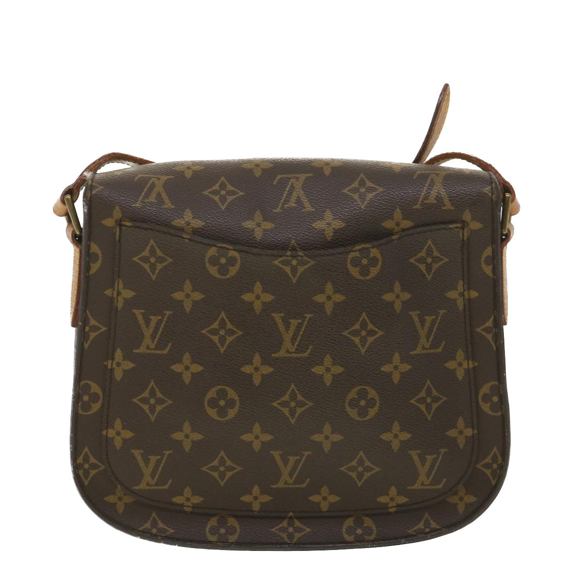 LOUIS VUITTON Monogram Saint Cloud GM Shoulder Bag M51242 LV yk6129B